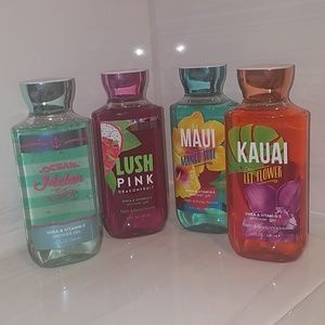 Bath & Body Works Shower Gel Bundle (set of 4)